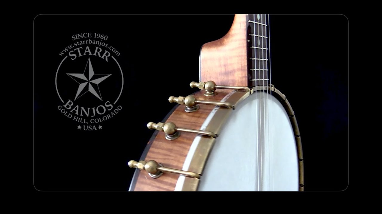 STARR Banjo 13" Open-Back (Nylon Strings) Demonstration | Full Bass, Warm Old-Time Tone