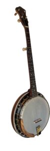 #079 STARR Curly Maple Resonator 5-string Banjo