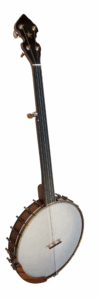 #019 13"  Mahogany STARR Fretless Open Back Banjo