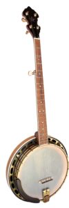   #081 STARR  Mahogany  5-string Resonator Banjo
