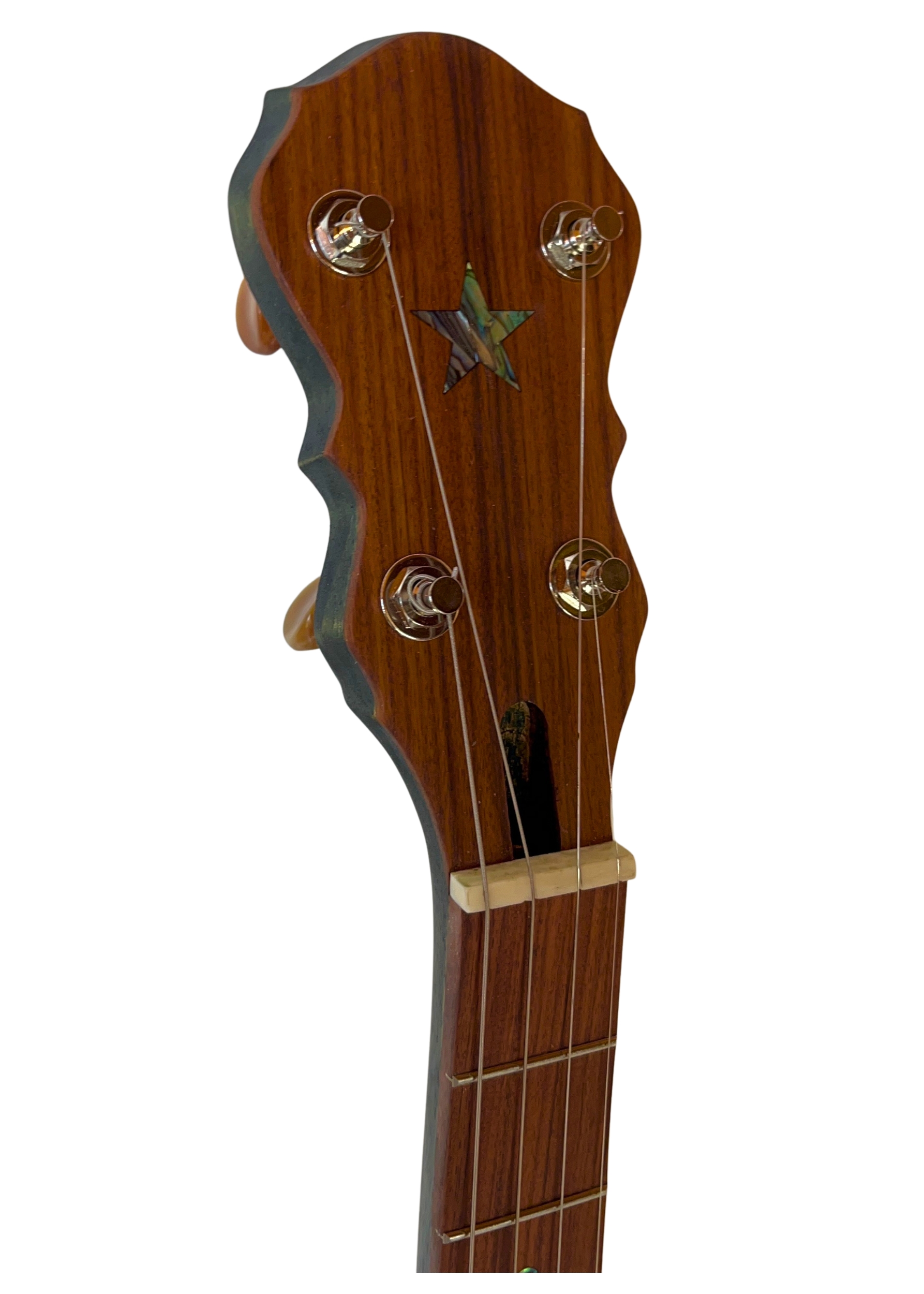 Front of Starr tenor banjo head